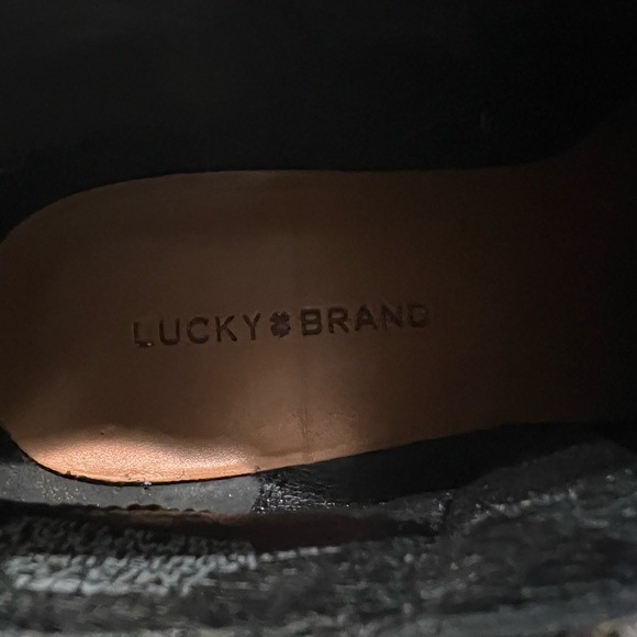 Lucky Brand Basel Bootie size 7 black retail $129 - Picture 5 of 5